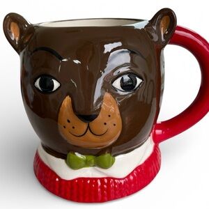 Threshold Christmas bear mug, papa bear